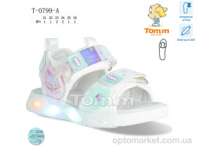 Купить Босоніжки дитячі T-0799-A LED TOM.M білий
