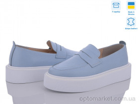 Купить Туфлі жіночі Т0139-34 Stella блакитний