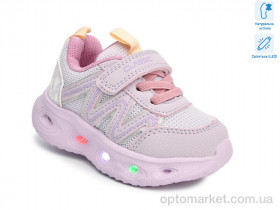 Купить Кросівки дитячі T60052C LED TOM.M фіолетовий