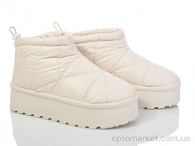 Купить Дутики жіночі T65-3 Захар-Gold бежевий