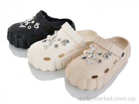 Купить Крокси жіночі T680 mix (12) JH-ЯН мікс