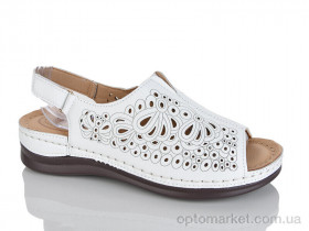 Купить Босоніжки жіночі T721-2 батал Leguzaza білий