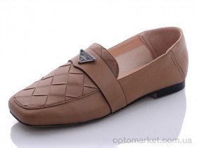 Купить Балетки жіночі TD220-8 Teetspace коричневий