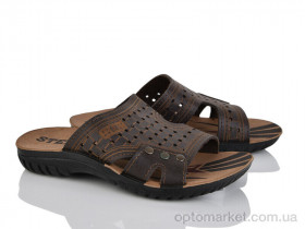 Купить Шльопанці дитячі TDM0190403 Stell коричневий