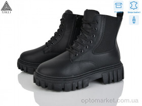 Купить Черевики жіночі TM650-1 шкіра Stilli чорний