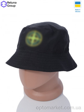 Купить Панама унісекс TN001-3 black S.one Island чорний