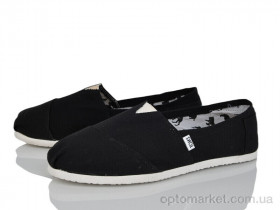 Купить Еспадрільї чоловічі Томс чорний Toms чорний