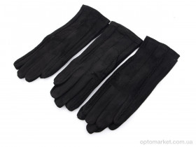 Купить Рукавички жіночі Тонкий замш N5 RuBi чорний