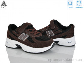 Купить Кросівки дитячі TQ30-9 шкіра Stilli коричневий