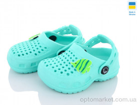 Купить Крокси дитячі ТС Укр крокси м'ята Tismel зелений