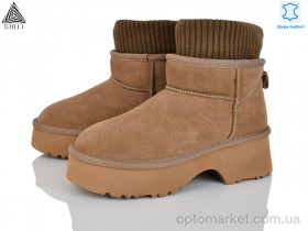 Купить Уги жіночі UG150-5 шкіра піна Stilli хакі