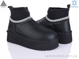 Купить Уги жіночі UG180-1 шкіра піна Stilli чорний