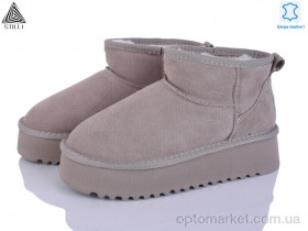 Купить Уги жіночі UG250-3 шкіра піна Stilli сірий