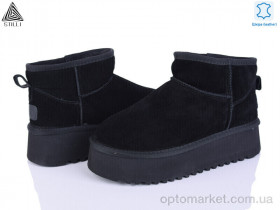 Купить Уги жіночі UG260-1 шкіра піна Stilli чорний