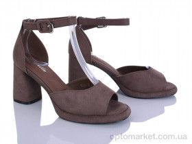 Купить Босоніжки жіночі V021-2 Loretta коричневий