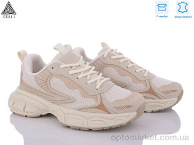 Купить Кросівки жіночі V120-3 шкіра піна Stilli бежевий