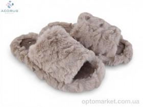 Купить Капці чоловічі V2 l.brown Acorus коричневий