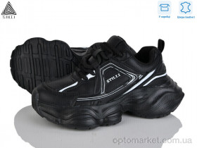 Купить Кросівки жіночі V200-1 шкіра піна Stilli чорний