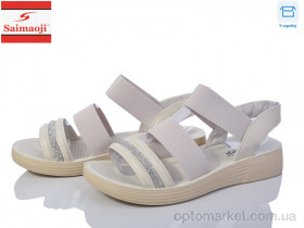 Купить Босоніжки жіночі V28-5 Saimaoji бежевий