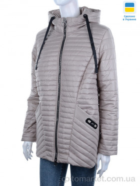 Купить Куртка жіночі Весна2 бежевий Divo бежевий