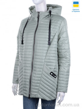 Купить Куртка жіночі Весна2 зелений Divo зелений