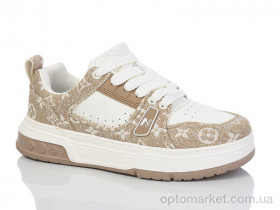 Купить Кросівки жіночі W-Y001-1 Renzana бежевий