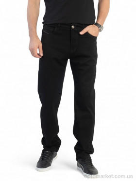 Купить Джинси чоловічі W02 чорний Massmag чорний
