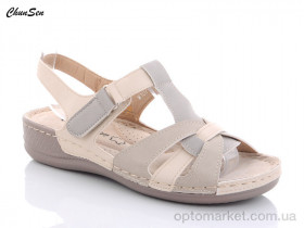 Купить Босоніжки жіночі W107-7 Chunsen сірий