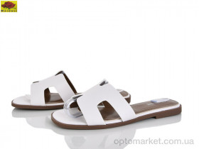 Купить Шльопанці жіночі W1920-2 Mei De Li білий