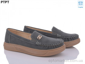 Купить Мокасини жіночі W2301-3 PTPT сірий
