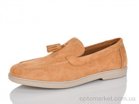 Купить Туфлі чоловічі W3853-12 DaFuYuan camel