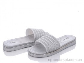 Купить Шльопанці жіночі W73-1 Summer shoes срібний