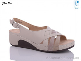 Купить Босоніжки жіночі W8906-7 Chunsen бежевий