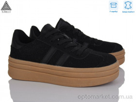 Купить Кросівки жіночі WA10-10 шкіра Stilli чорний