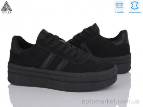 Купить Кросівки жіночі WA10-17 шкіра Stilli чорний