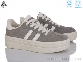 Купить Кросівки жіночі WA10-3 шкіра Stilli сірий