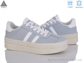 Купить Кросівки жіночі WA10-7 шкіра Stilli блакитний