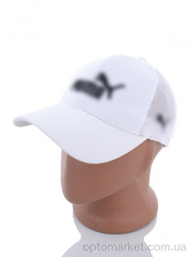 Купить Кепка унісекс WF013-2 white P.ma білий