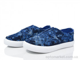 Купить Кеди дитячі WH49 cиній Waldem синій