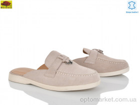 Купить Шльопанці жіночі WTP0109-5 Mei De Li бежевий