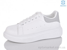 Купить Кросівки жіночі XF01-AA607-7 шкіра Xifa білий