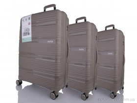 Купить Валіза унісекс XL101-5 champange Horoso бежевий