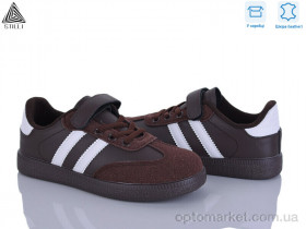 Купить Кросівки дитячі XT380-17 шкіра Stilli коричневий