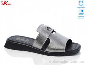 Купить Шльопанці жіночі Y023-3 Kdsl срібний