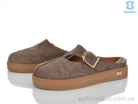 Купить Шльопанці жіночі Y071-1 Loretta коричневий