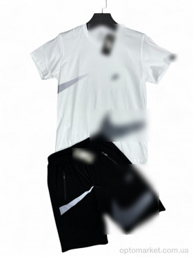 Купить Спортивний костюм чоловічі Y1-2 white-black N.ke білий
