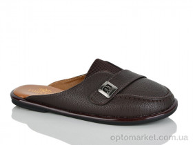 Купить Шльопанці жіночі Y112-1 Loretta коричневий