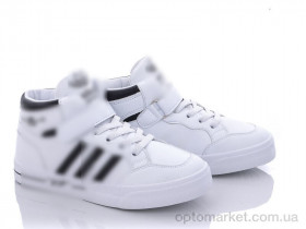 Купить Кросівки дитячі Y126(7682) white-black Angel білий