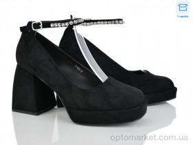 Купить Туфлі жіночі Y162-2 Lemon чорний