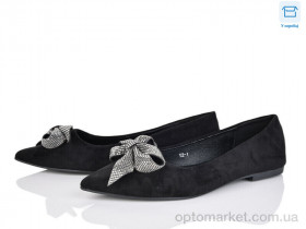 Купить Балетки жіночі Y2-1 L&M чорний